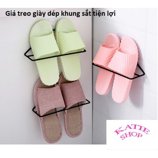 Móc treo giày dép bằng khung sắt gắn tường siêu tiện lợi GD279-MTDep-Sat