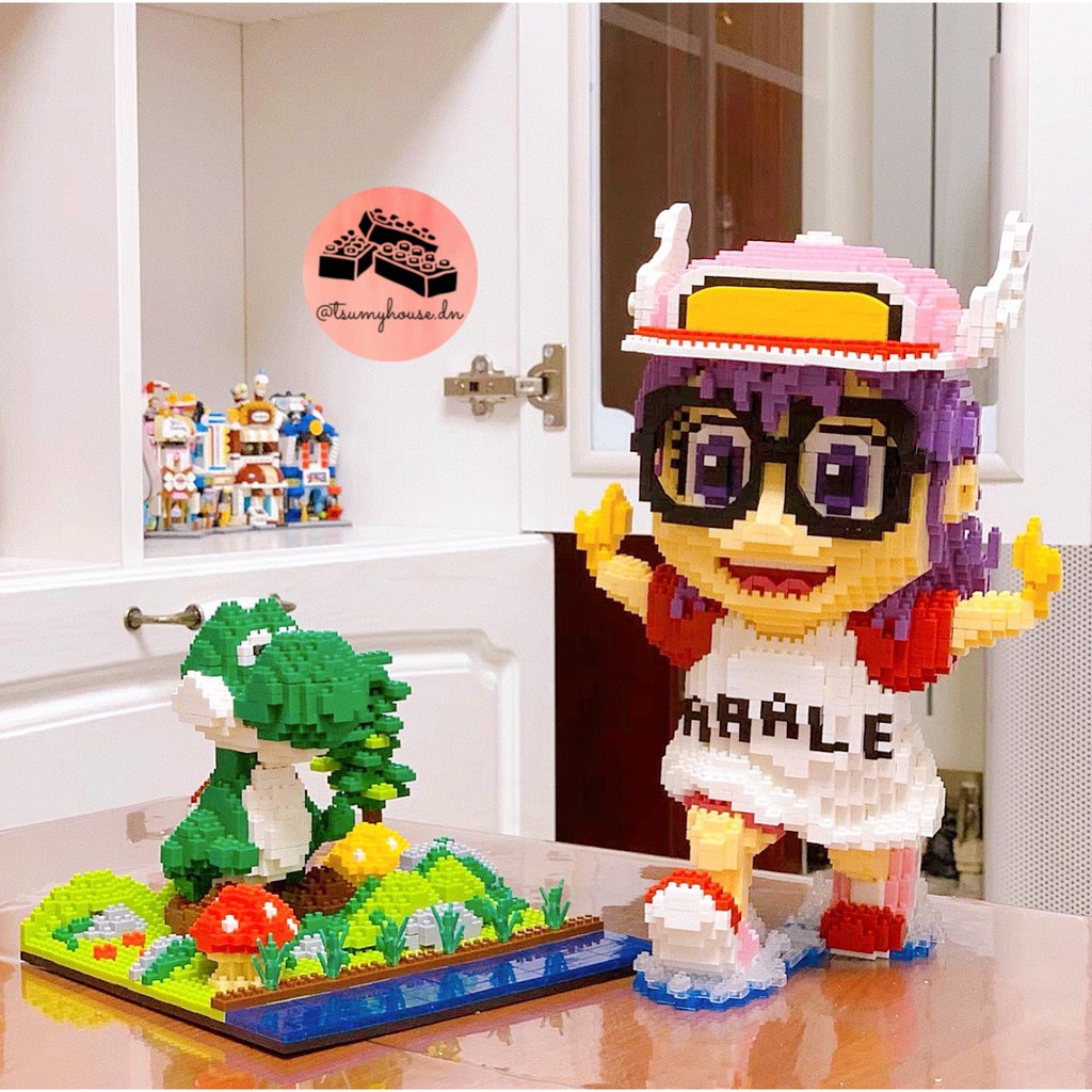 [ HÀNG CÓ SẴN ] Đồ chơi xếp hình lắp ráp nhân vật ARALE 27CM II NON LEGO Il NANOBLOCK