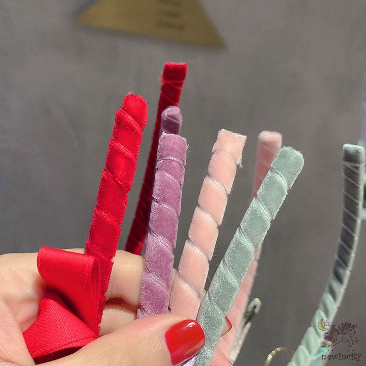 (Mới) Băng Đô Nơ Thiết Kế Đáng Yêu Cho Bé Gái