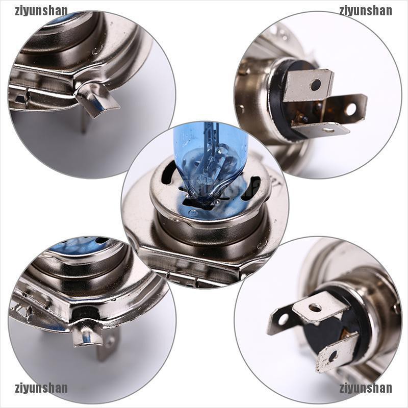 Set 2 Bóng Đèn Pha Xenon H4 55w Ánh Sáng Trắng Dành Cho Ô Tô