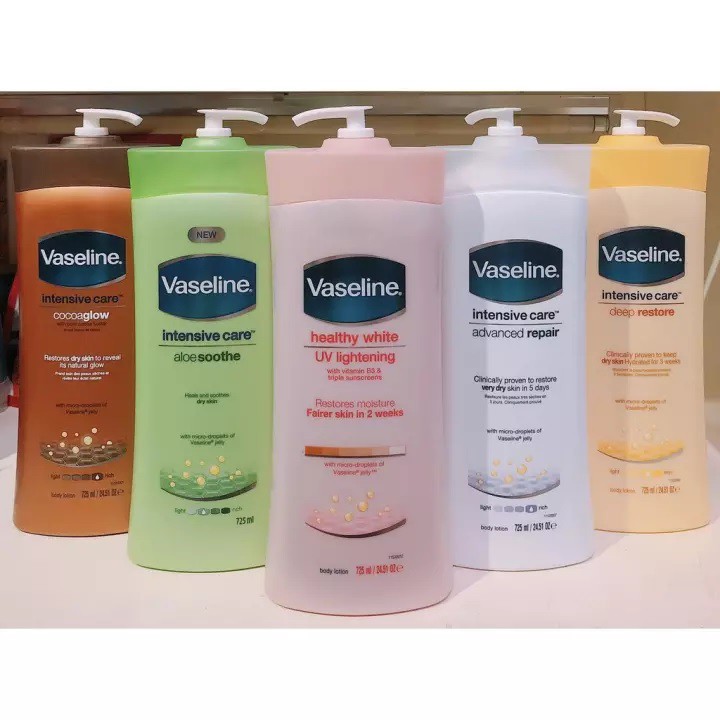 Sữa Dưỡng Thể Vaseline Lotion 725ml