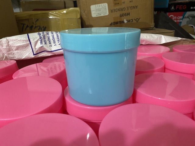 Hủ đựng kem 500g dẻo đủ màu
