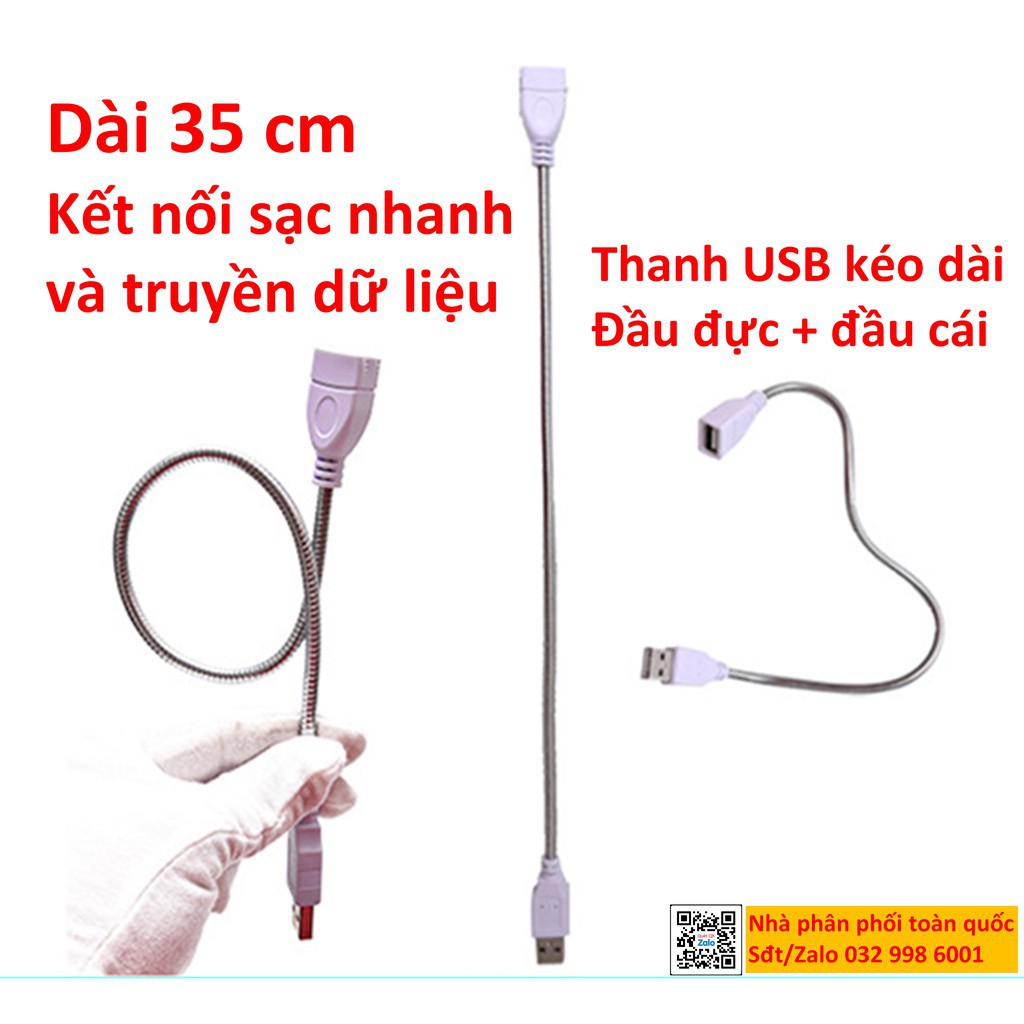 Thanh uốn USB cắm đèn led [ĐƯỢC XEM HÀNG TRƯỚC KHI THANH TOÁN] tuankiet226