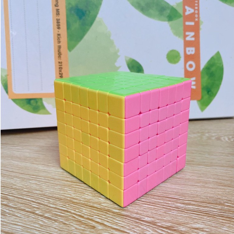 Rubik 7x7x7 xoay trơn cực bền, an toàn cho trẻ nhỏ,phát triển chí não, giảm stress