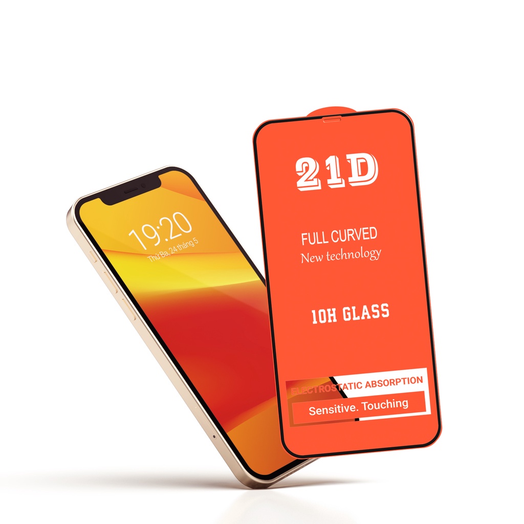 Kính cường lực Full màn 21D 6/6plus/6s/6splus/7/7plus/8/8plus/x/xr/xs/11/12/13/14/pro/max/plus/promax
