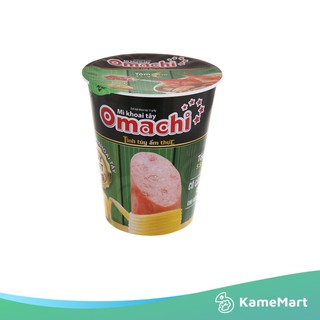 Combo 5 Gói Mì Ly Omachi Tôm Chua Cay Có Cây Thịt