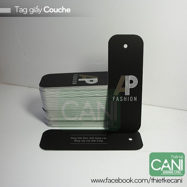 500c In theo yêu cầu Thẻ Tag giấy treo quần áo Bo 4 góc hoặc bo 2 góc Tem treo