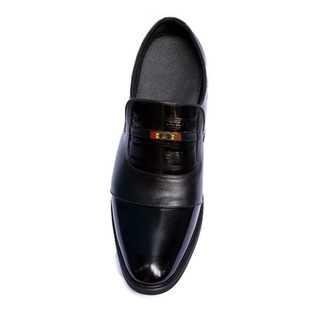 sale 12-12 [DA BÒ THẬT] Giày lười tăng chiều cao nam GLSP71
