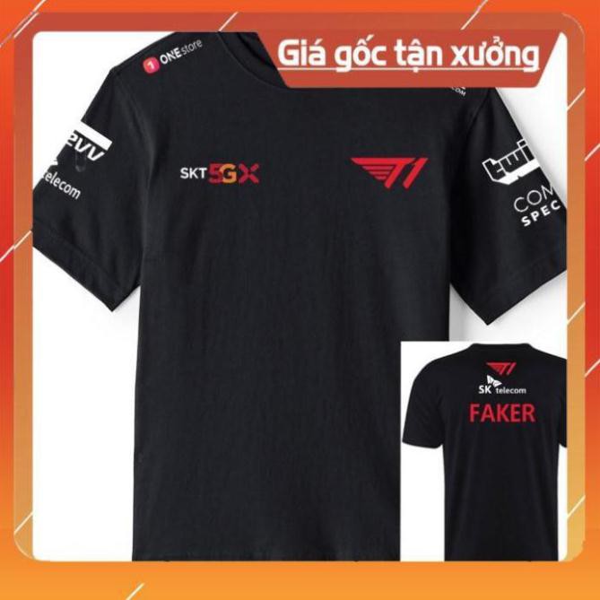 [SỐC] [HOT] 🔥HOT🔥 Mẫu áo thun team game SKT T1 2020 cực ngầu mẫu mới cực chất