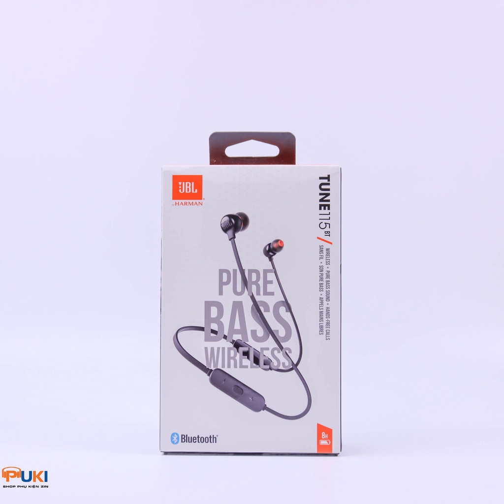 Tai nghe bluetooth JBL tune 115 BT - Tai nghe JBL T115BT chính hãng | Ảnh shop tự chụp |