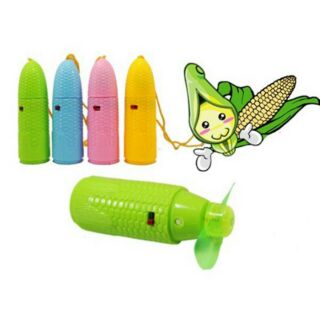 Combo 10 Quạt Cầm Tay Hình Trái Bắp Ngô Dùng Pin 868B