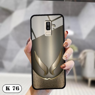 Ốp lưng samsung galaxy j8 - lưng kính 3d
