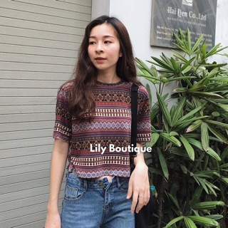 Áo croptop wang( còn xanh trơn)