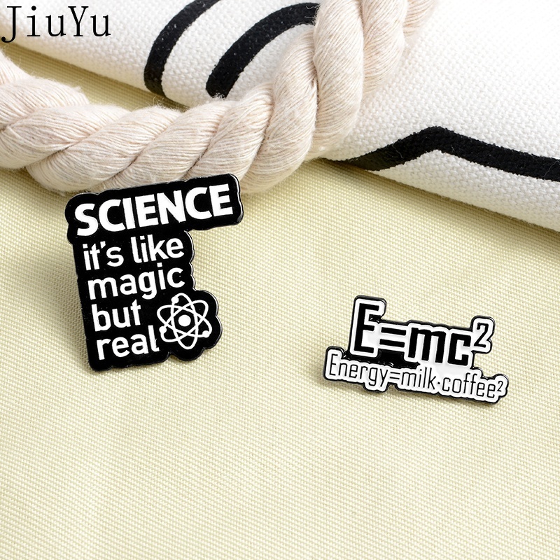 Ghim Cài Áo Kim Loại Tráng Men Hình Chai Hóa Học Ngộ Nghĩnh