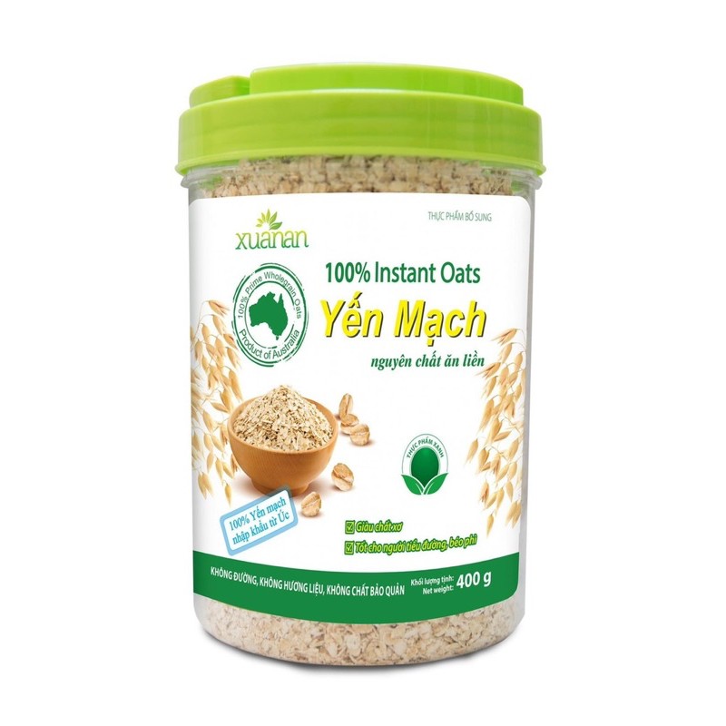 Yến Mạch Nguyên Chất Xuân An Hủ 400gr- [Tặng Kèm KM Ngẫu Nhiên]