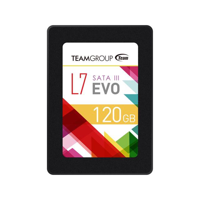 Ổ cứng SSD Team Group L7 EVO 120GB Sata III 2.5" 7mm (Bảo hành đổi mới 36 tháng) - Hãng phân phối chính thức