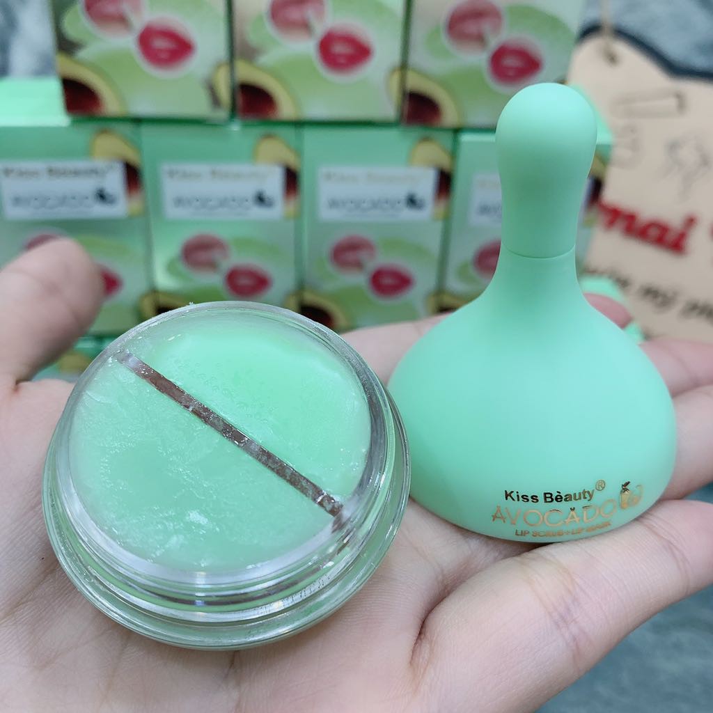 Hộp tẩy tế bào chết + nạ dưỡng hồng môi 2 trong 1 kissbeauty G438