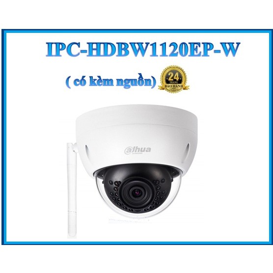 Camera Wifi IP Dahua IPC-HDBW1120EP-W(  Kèm nguồn)
