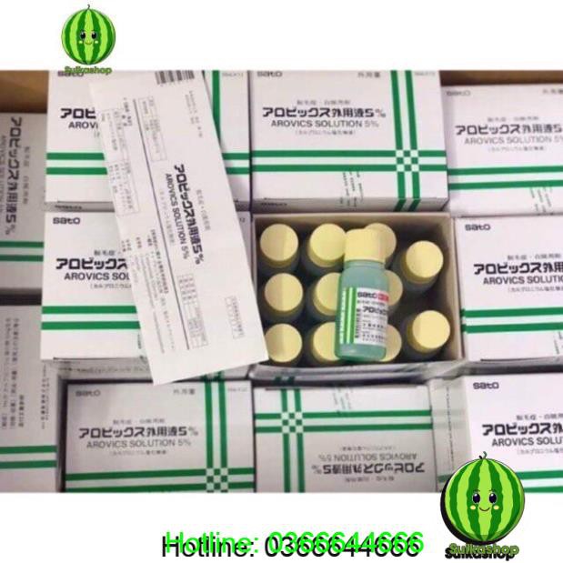 Serum mọc tóc sato Nhật Bản, tinh chất mọc tóc sato nhật bản (lẻ 1h 30ml)