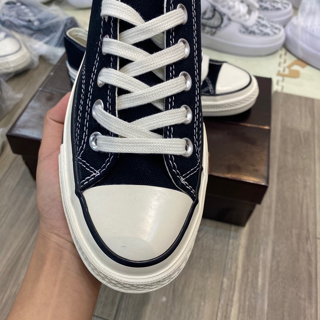 [Bản trung ] Giày sneaker 𝐂𝐎𝐍𝐕𝐄𝐑𝐒𝐄 1970s thấp cổ, giày cv 1970s đen low thấp cổ hàng 11 full box bill