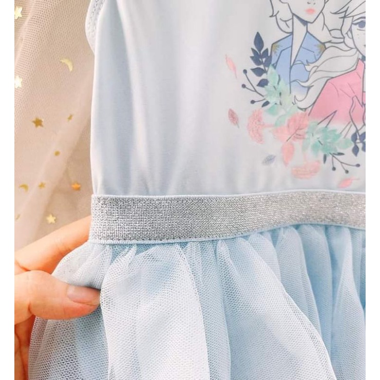 Đầm váy tầng Elsa bé gái