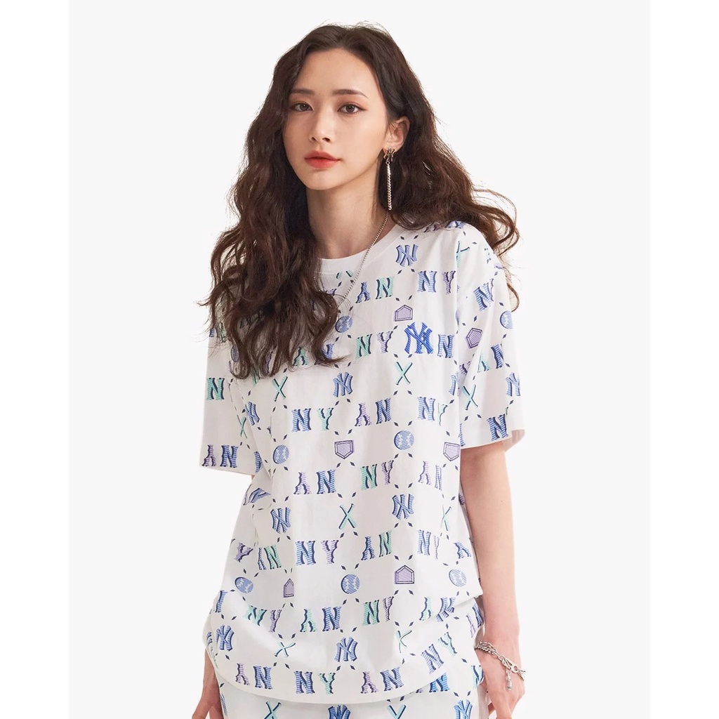 Áo Phông MLB SUMMER COLOR MONOGRAM 3ATSM5023