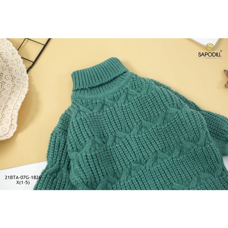 Áo len SAPODILL siêu mềm mịn cho bé trai bé gái từ 1-5y