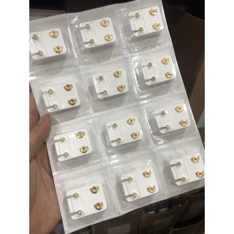 vỉ 12 đôi khuyên studex