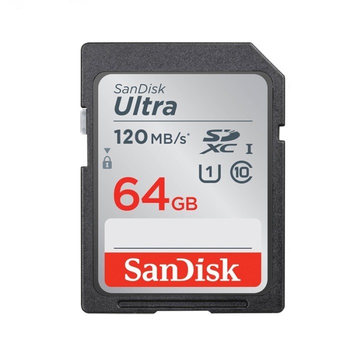 Thẻ Nhớ Sd Puas Sandisk Ultra Sdcard / Sdxc 64gb 80mbps | BigBuy360 - bigbuy360.vn