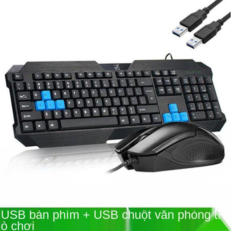 Bộ chuột bàn phím Lenovo Máy tính để xách tay có dây USB đơn Home Office | BigBuy360 - bigbuy360.vn