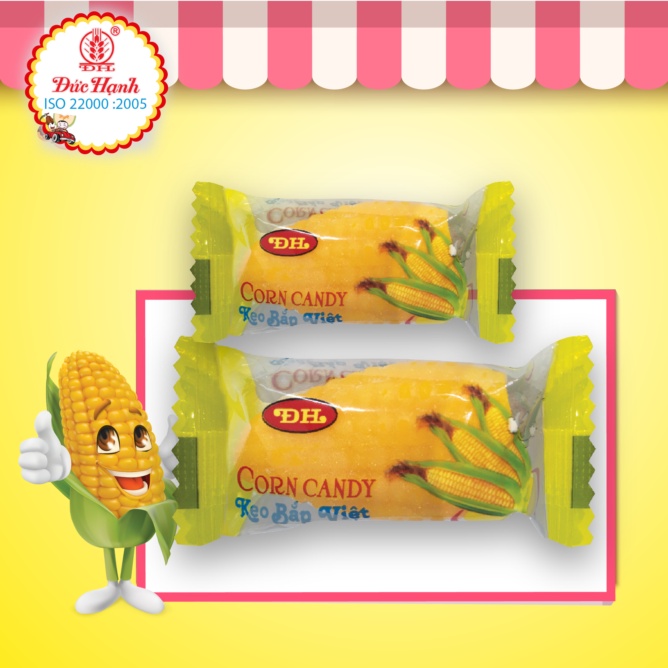 Kẹo Dẻo Bắp Việt Đức Hạnh Gói 1Kg