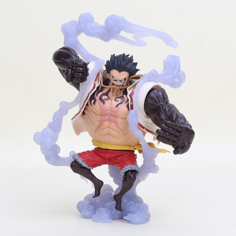 Mô hình nhân vật Luffy thi triển Gear 4 phim One Piece 17cm