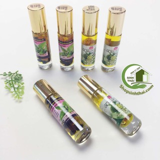 Dầu gió lăn Thái Lan - dầu hít bạc hà chanh 10ml