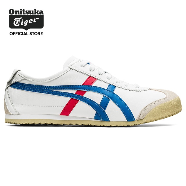 Chính hãng Asics Onitsuka Tiger Mexico 66 leather Cổ Thấp Đế Mềm Thời Trang Unisex Giày Thể Thao