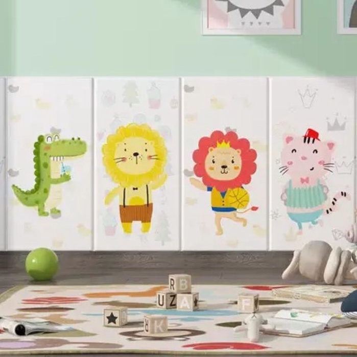 (Bán Buôn Sỉ) Xốp dán tường hình động vật dễ thương T2