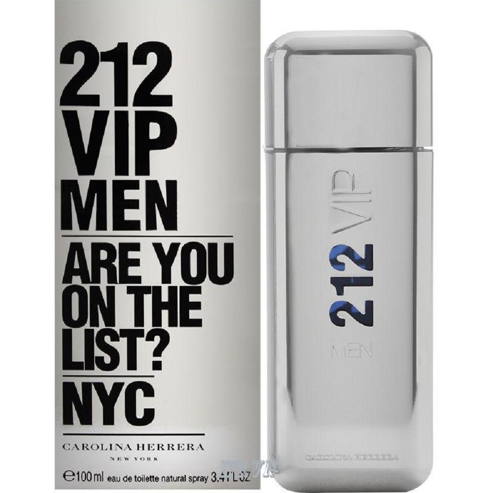 Nước Hoa Nam 100Ml Carolina Herrera 212 Vip Men Are you On The List? NYC 100% chính hãng