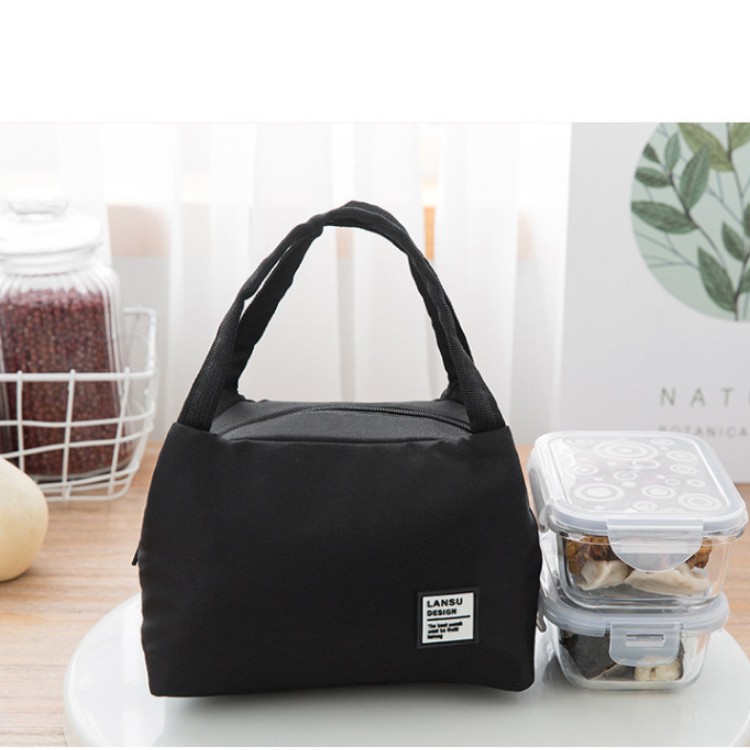 Túi giữ nhiệt hộp cơm văn phòng, du lịch, túi lót bạc cách nhiệt, chống thấm nước tiện dụng