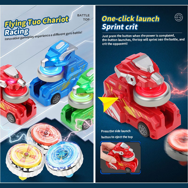 Đồ Chơi Con Quay Hồi Chuyển Hình Khủng Long Dạ Quang Mới Cho Trẻ Em (1457KLQ)