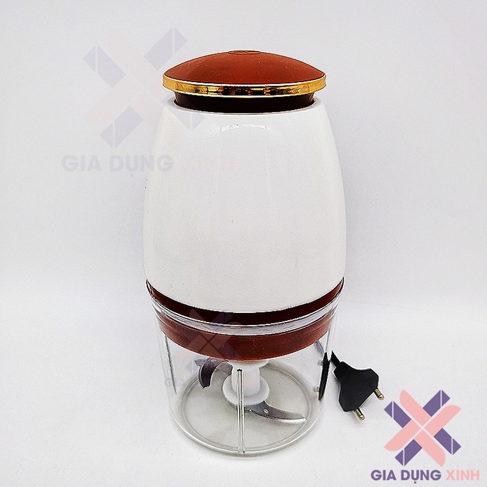 Máy Xay Cầm Tay Mini Đa Năng Osaka Japan, Model 2022, Công Suất 350W, Dùng Xay Thịt, Hoa Quả, Rau Củ