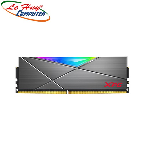 RAM PC ADATA DDR4 XPG SPECTRIX D50 16GB 3200 TUNGSTEN GREY RGB (AX4U3200716G16A-ST50)