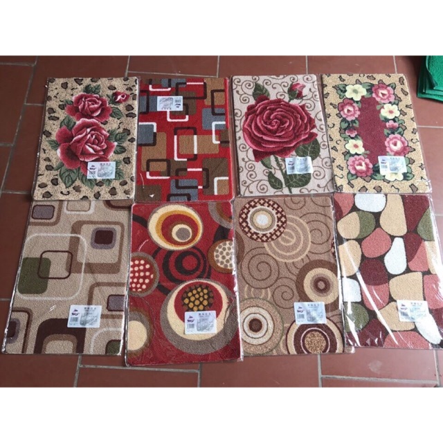 2 TẤM THẢM LAU CHÂN KT:40*60