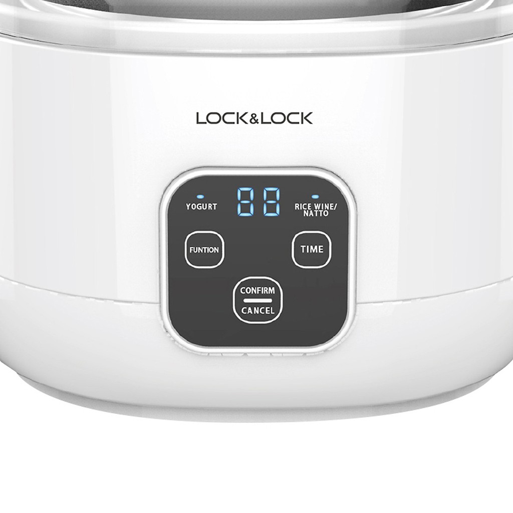 [Lock&amp;Lock] Máy làm sữa chua Yogurt Maker EJY211 dung tích 1L