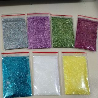 Combo 7 gói bột kim tuyến 7 màu (35gam)