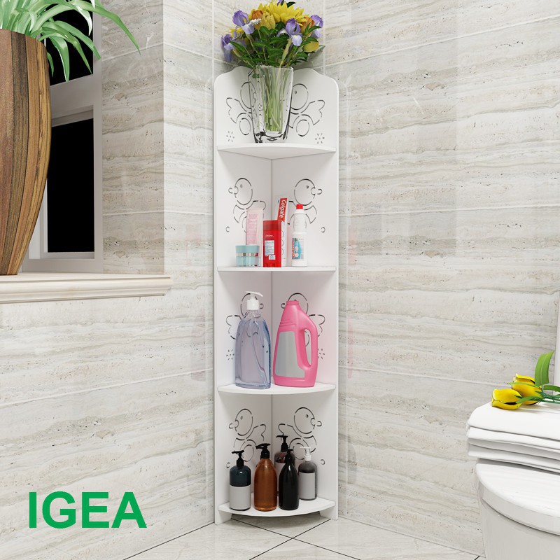 [XẢ KHO] Kệ Góc nhà tắm 4 Tầng Con Vịt IG231