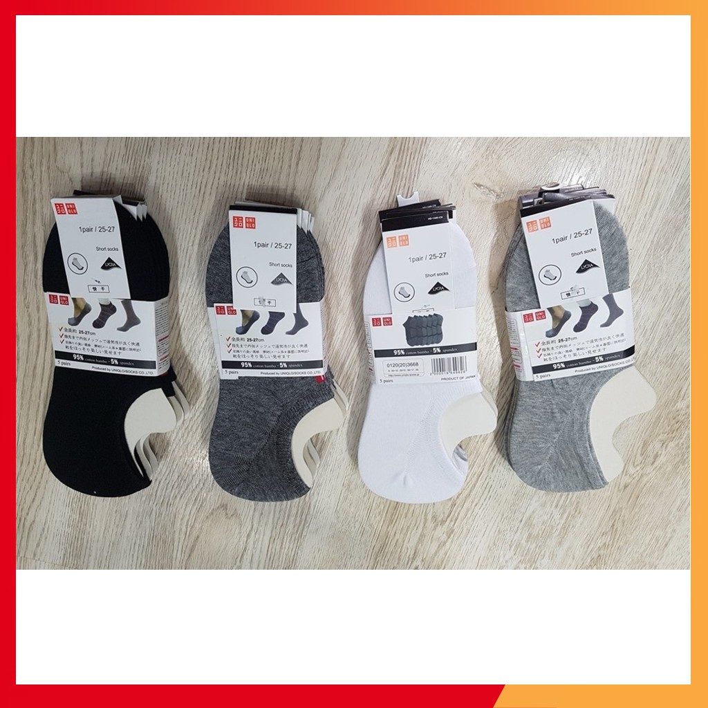 Combo 10 đôi tất vớ ngắn cổ tất mắt cá chân nam nữ free size - 4 mầu : Đen - Trắng - Ghi đậm - Ghi nhạt