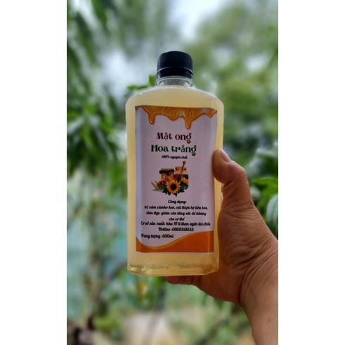 1 lít mật ong trắng thượng hạng Tây Bắc