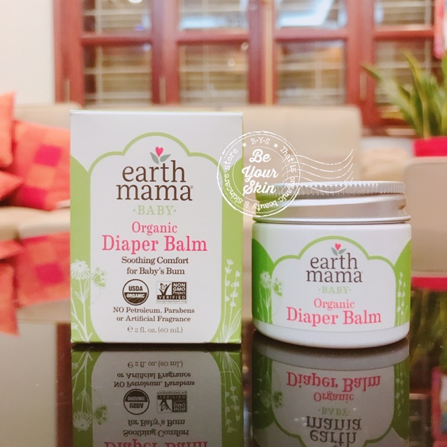 Kem hăm hữu cơ Earth Mama Organic Diaper Balm - 60ml