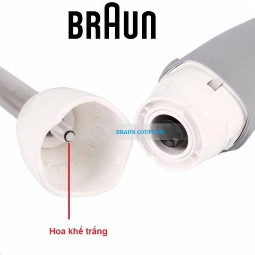 Phụ kiện hoa khế máy xay cầm tay BRAUN ( có thể thay cho tất cả các đầu xay braun ) - Kho buôn linh kiện gia dụng