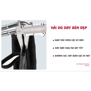 Ghế gấp du lịch dã ngoại câu cá mini