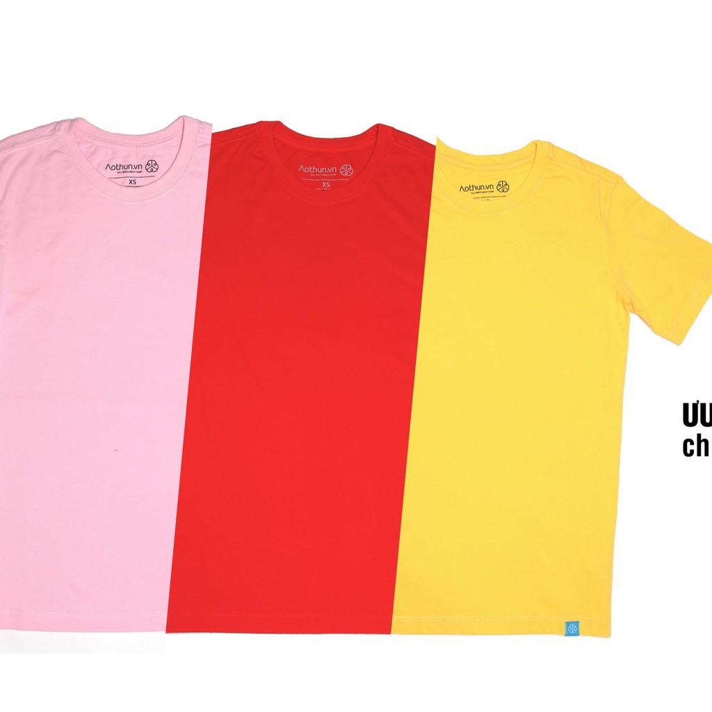 ❤️ Áo Thun Trơn 🤣 Nhiều Màu Ngắn Tay ❤️ Áo unisex, áo thun nam nữ đen trắng from rộng, vải cotton xịn [SIÊU RẺ]